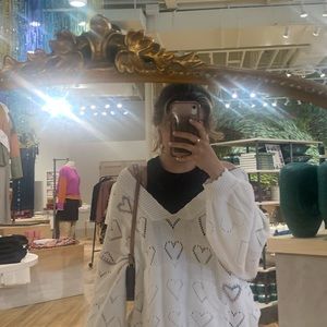 $100 Ven love shack fancy meara heart sweater